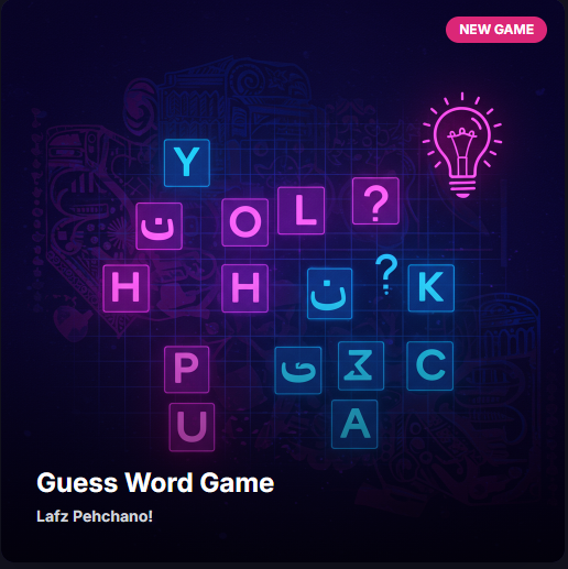 Guess Word Game