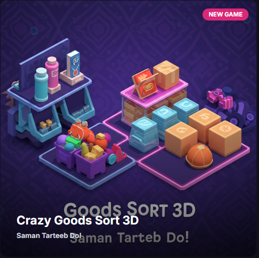 Crazy Goods Sort 3D