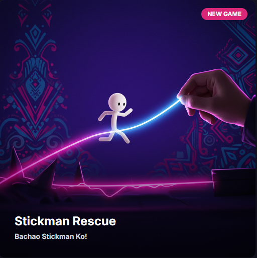 Stickman Rescue Draw 2 Save